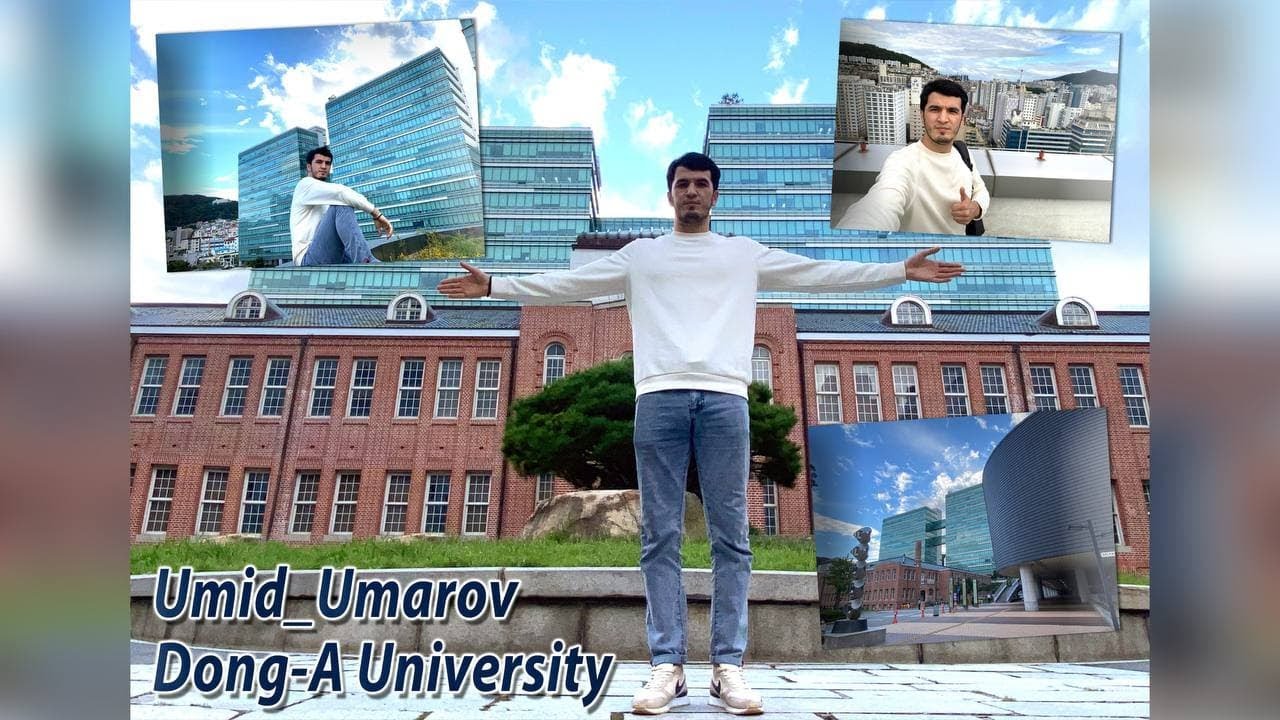 DONG-A UNIVERSITY/ BIRINCHI VLOG/ BEAUTIFUL DONG A