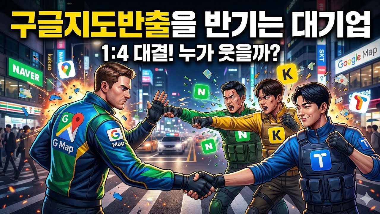 지도반출을 막는자와 반기는자