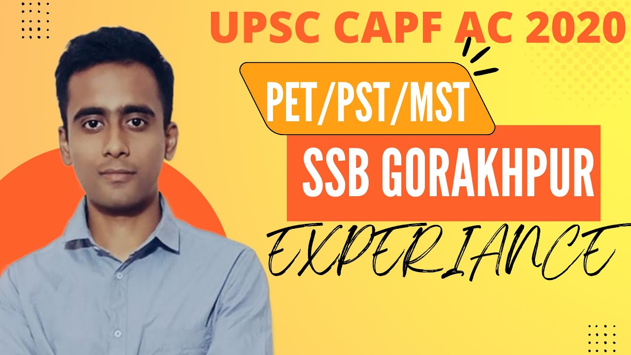 MY PET/PST/MET EXPERIANCE IN SSB GORAKHPUR FOR CAPF AC 2020