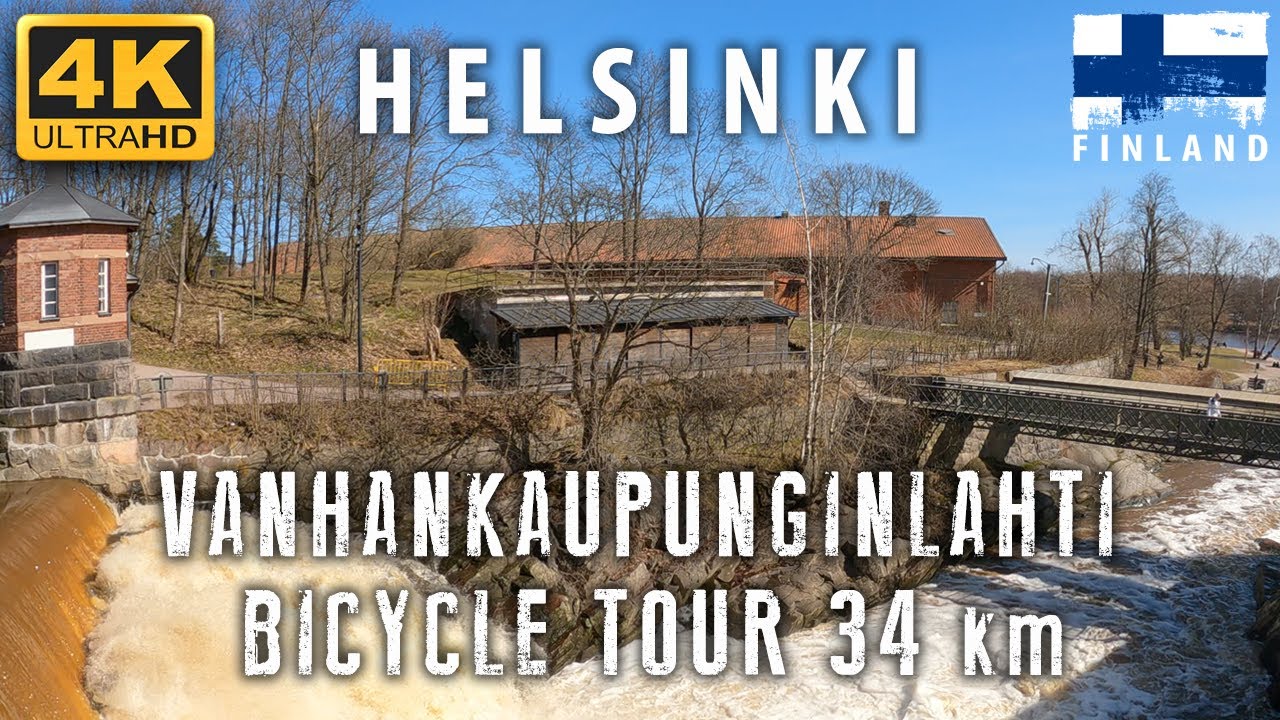 🇫🇮 Helsinki - Pyöräily retki luontoon - Vuosaari - Viikki - Kalasatama - Vuosaari - Video 4K/60 fps