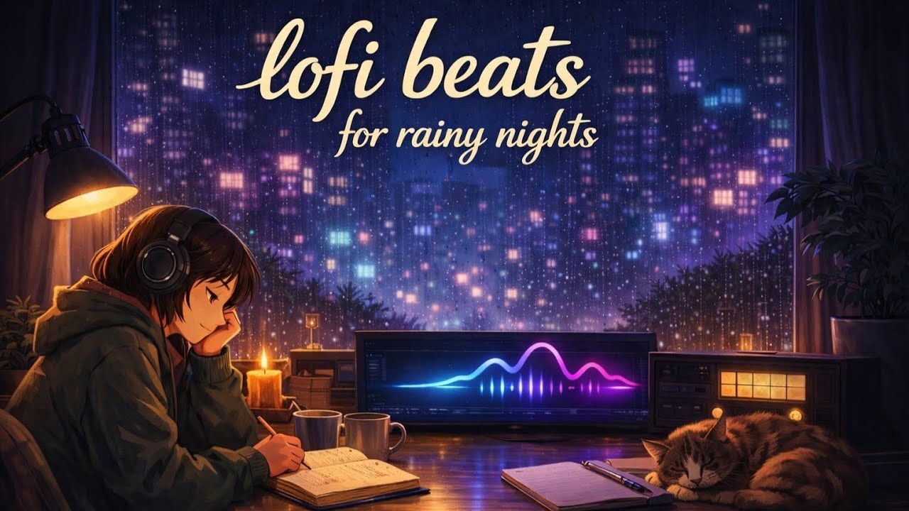 lofi beats for rainy nights | calm & cozy vibes