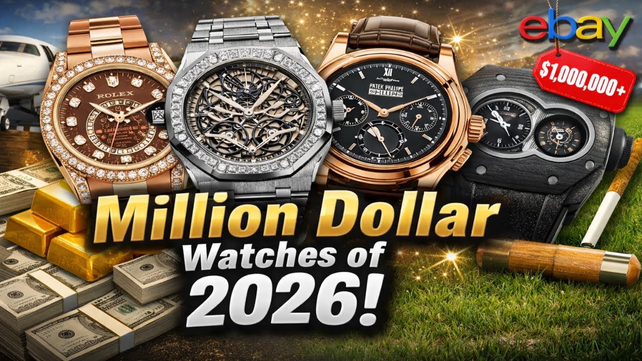 4 самых дорогих часов на eBay 💰 Каждая стоит более 1,2 миллиона долларов!