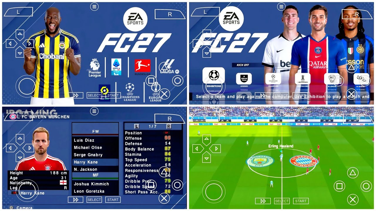 FC 27 PPSSPP | FIFA 27 PPSSPP PS5 CAMERA | FIFA 2027 PPSSPP