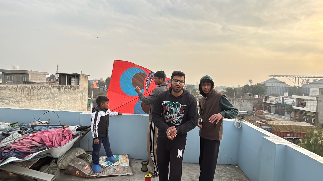 Makar sankranti par patang udaye 