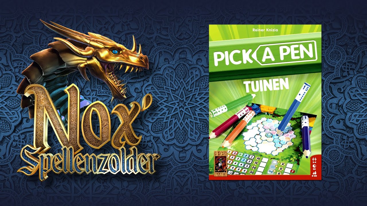 Pick-a-Pen: Tuinen (NL)