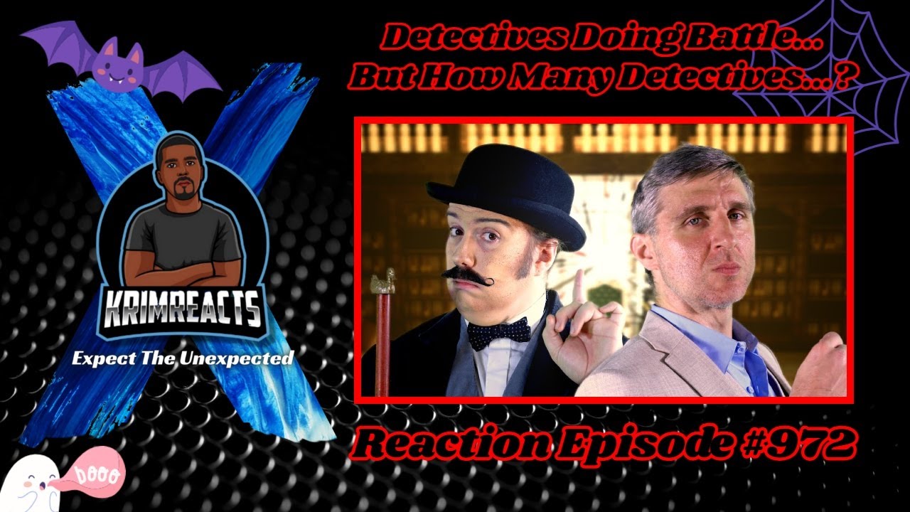 Рэп-баттл Бенуа Блана против Эркюля Пуаро РЕАКЦИЯ | KrimReacts #972