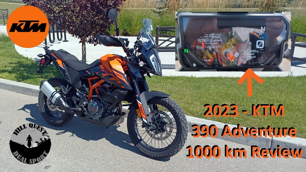 KTM 390 Adventure - My 1000 km Opinion/Review