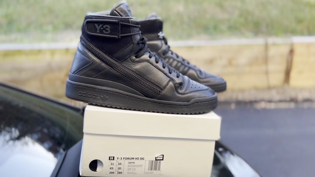 #SNEAKERSTEAL #DESIGNER ADIDAS Y-3 FORUM HI OG 