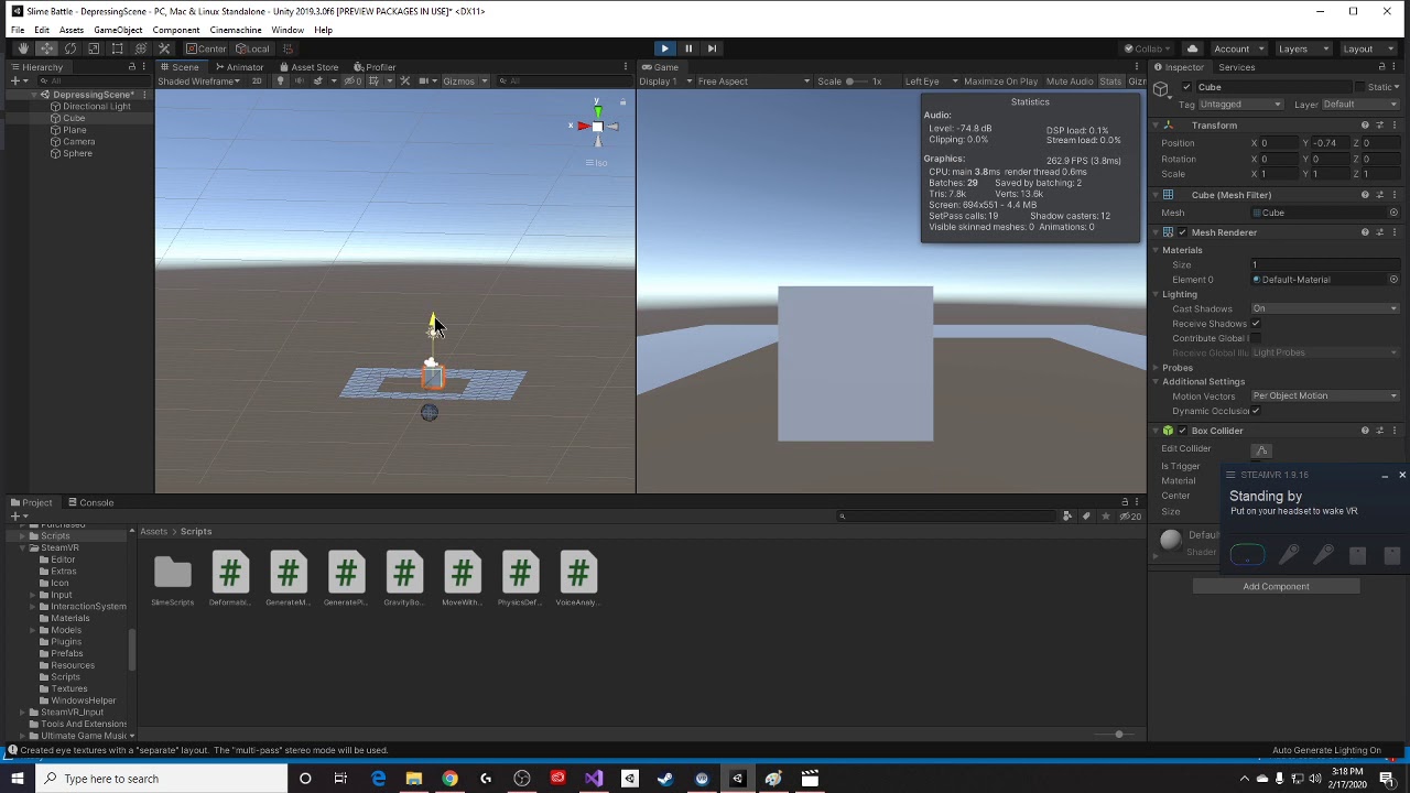 Dynamically Generate Mesh With Holes in Unity Based on Proximity