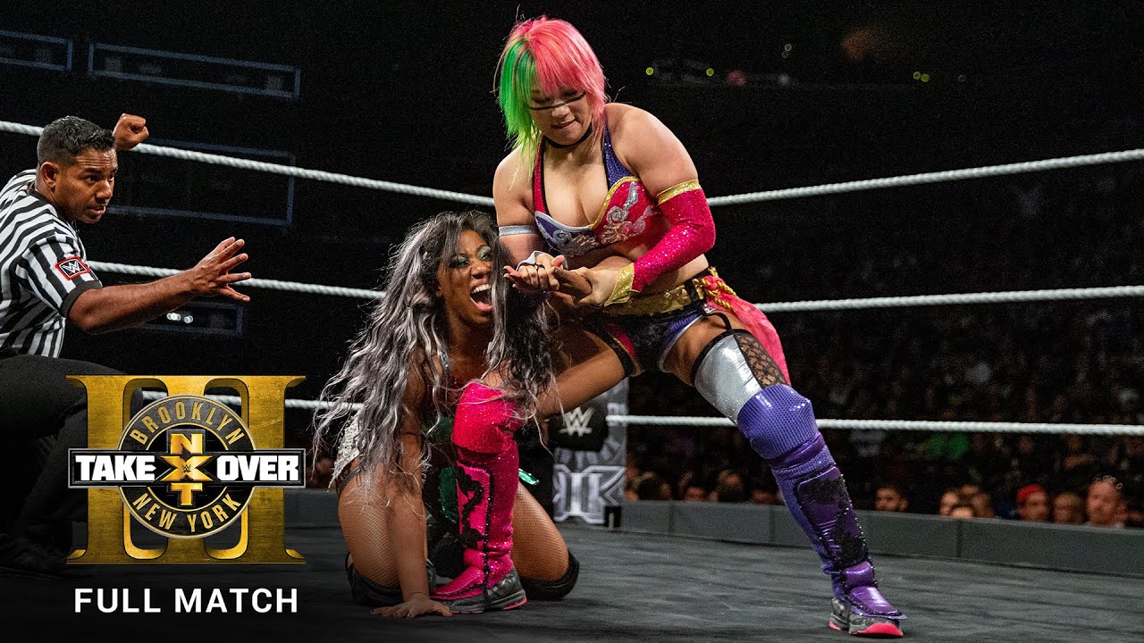 ПОЛНЫЙ МАТЧ — Аска против Эмбер Мун — женский титульный матч NXT: NXT TakeOver: Brooklyn III