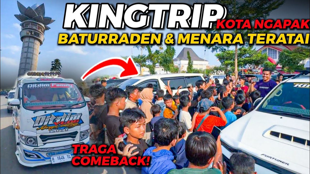 TRAGA DITDIM IS BACK😱‼️- KESERUAN KING TRIP DI KOTA NGAPAK PURWOKERTO