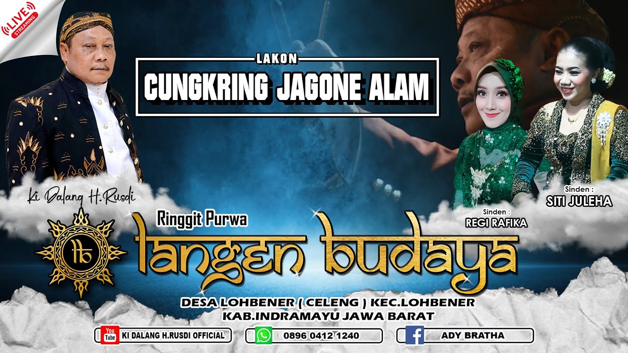 🎦LIVE WAYANG RINGGIT PURWA LANGEN BUDAYA || CUNGKRING JAGONE ALAM
