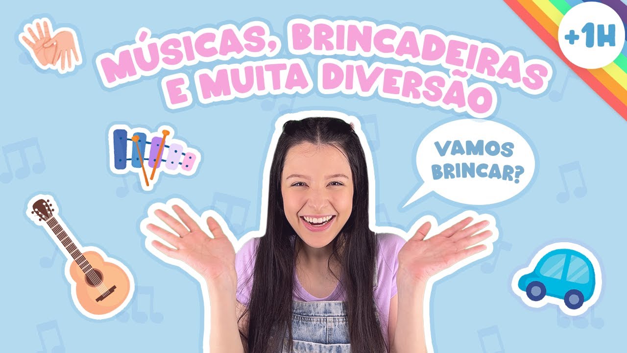 Aprenda Brincando - Mais de 1 Hora de Brincadeiras, Músicas Infantis, Aprendizagem e Libras
