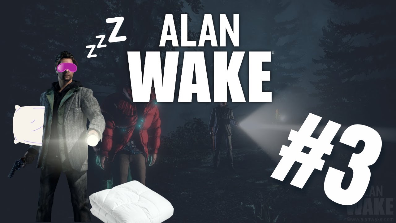 Does Alan Actually Wake Up This Time!? Will Barry Survive!? | Alan Wake Playthrough | EP.3
