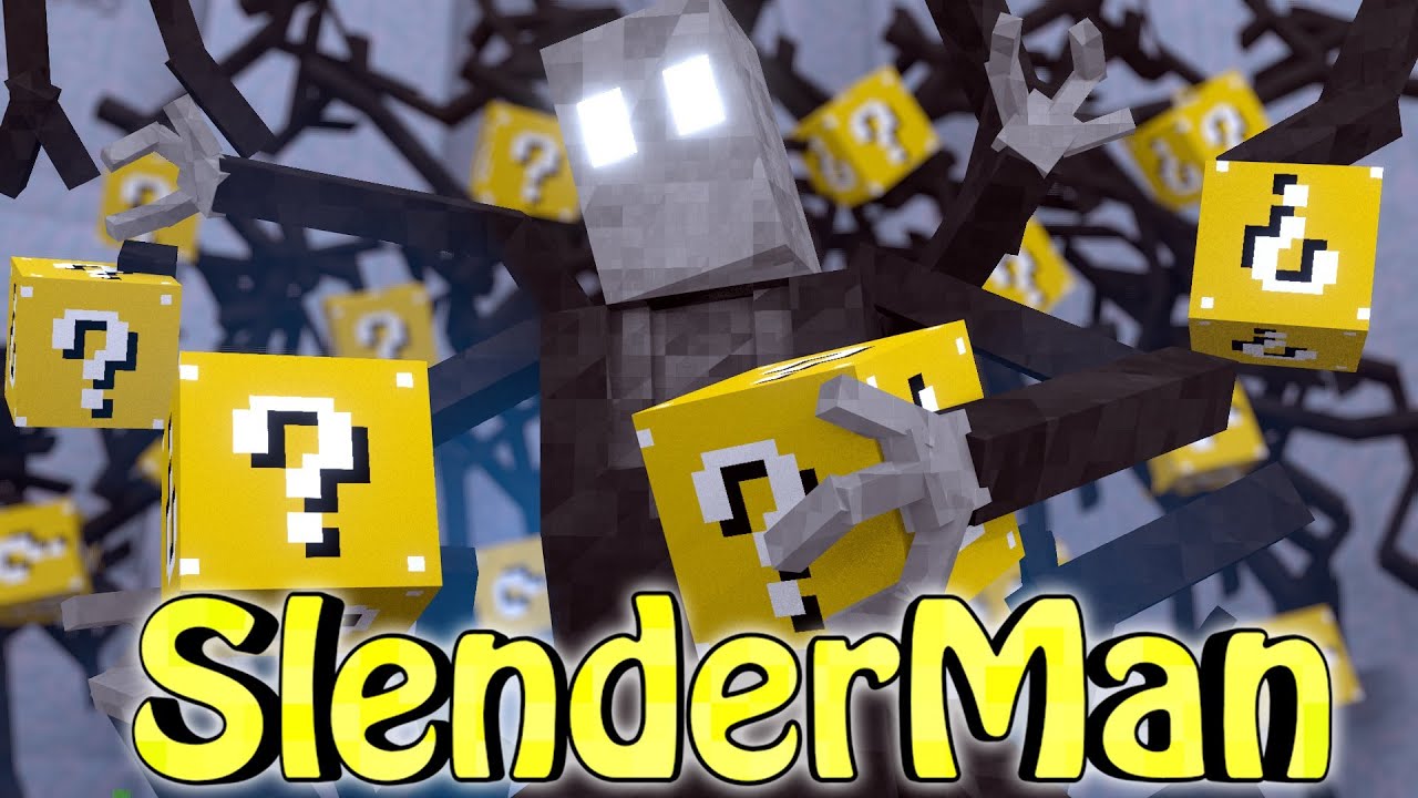 Minecraft | LUCKY BLOCK BOSS CHALLENGE - Slenderman!
