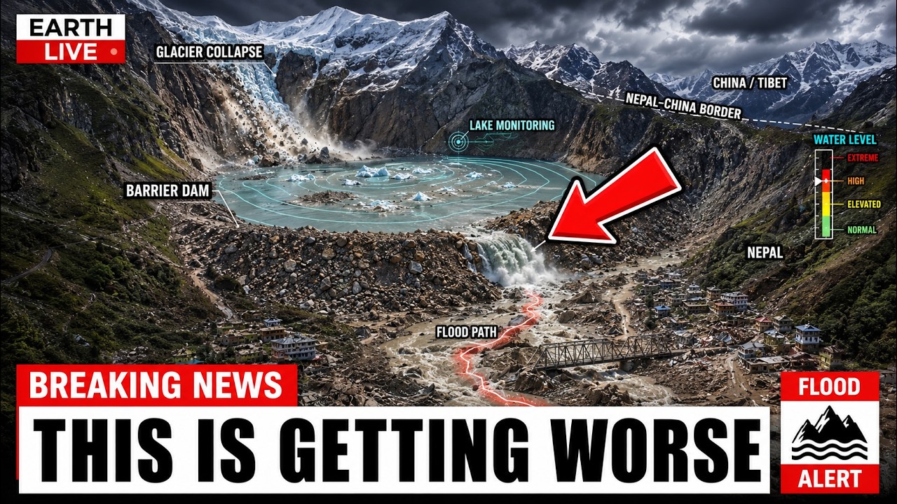 BREAKING: NEPAL'S NEXT DISASTER &mdash; A NEW BARRIER LAKE IS ALREADY OVERFLOWING