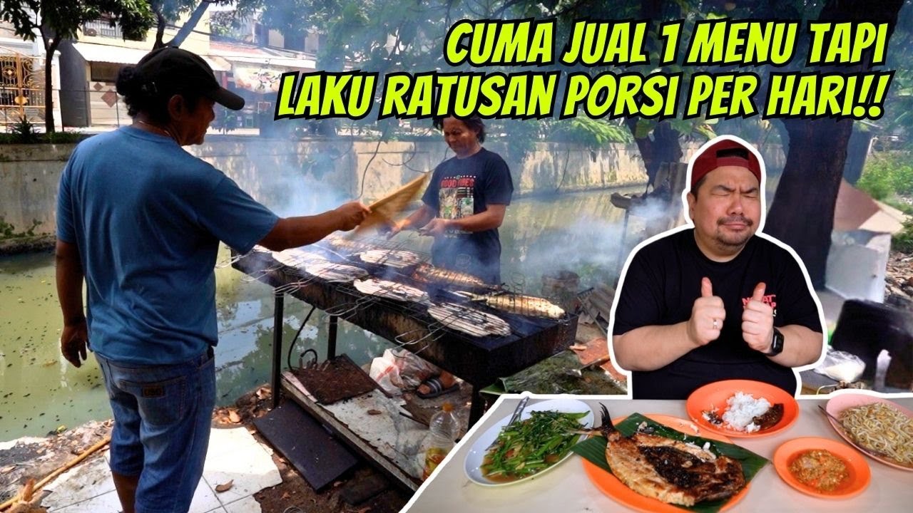 RATUSAN PORSI LUDES DALAM SEHARI, PADAHAL CUMA JUAL 1 MENU!!