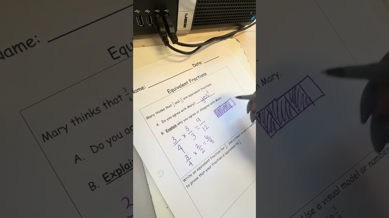 Unit 2 - Let’s Review Equivalent Fractions!