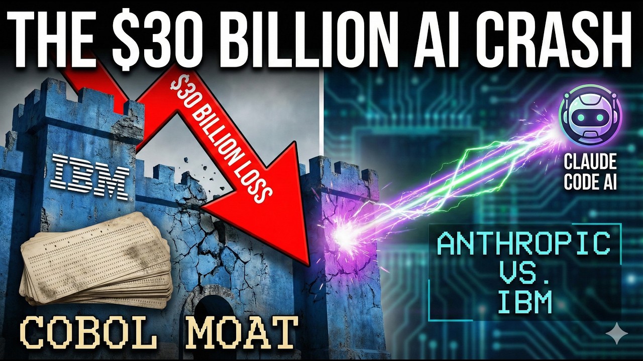 Why IBM Lost $30 Billion: Anthropic&rsquo;s Claude Code vs. IBM&rsquo;s COBOL Moat
