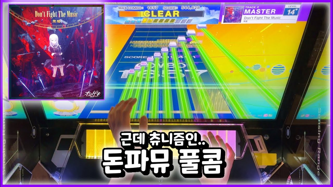 [CHUNITHM] 『이세계에서 풀콤하기』 - Don't Fight The Music (MASTER 14+) FULL COMBO