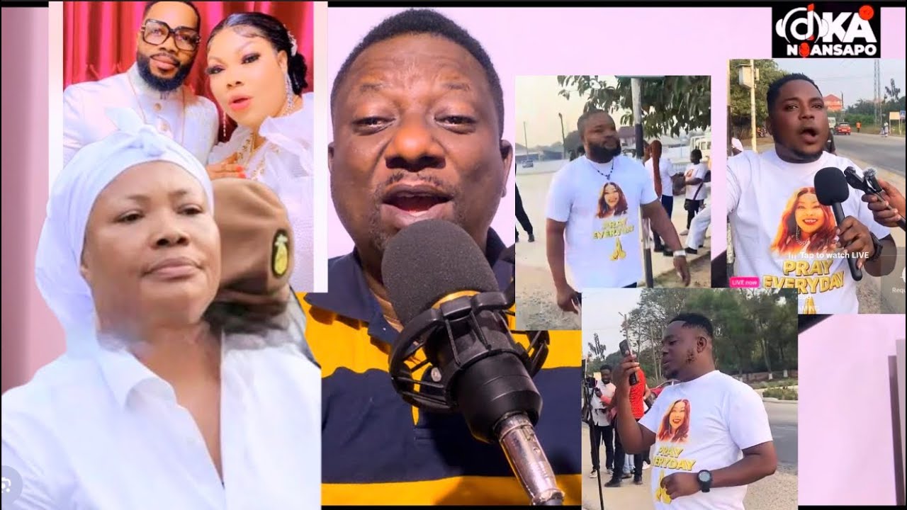 Thousands Of People Welcomes Mama Pat (Agradaa) From Nsawam Prisons As Asiamah Cries 