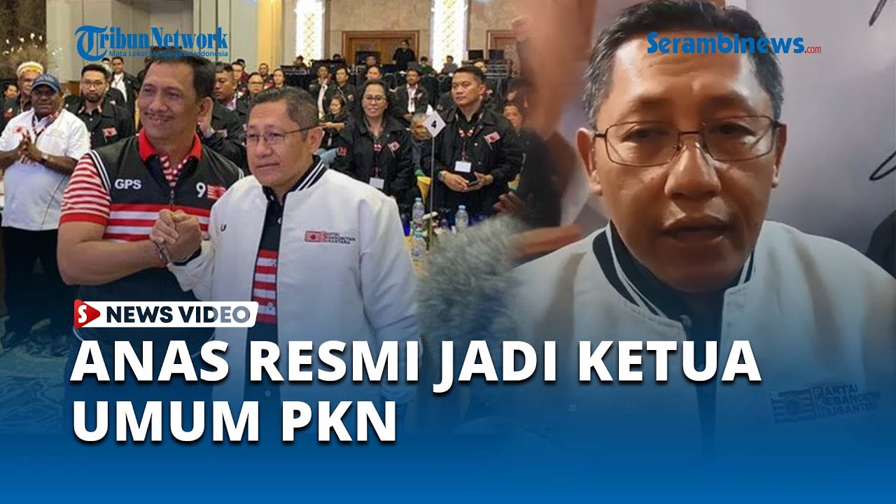 Anas Urbaningrum Resmi Jadi Ketua Umum Partai Kebangkitan Nusantara