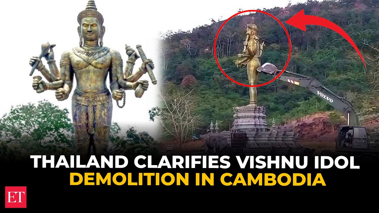 Cambodia Vishnu idol row: Thailand calls it ‘decorative structure’ after backlash from India