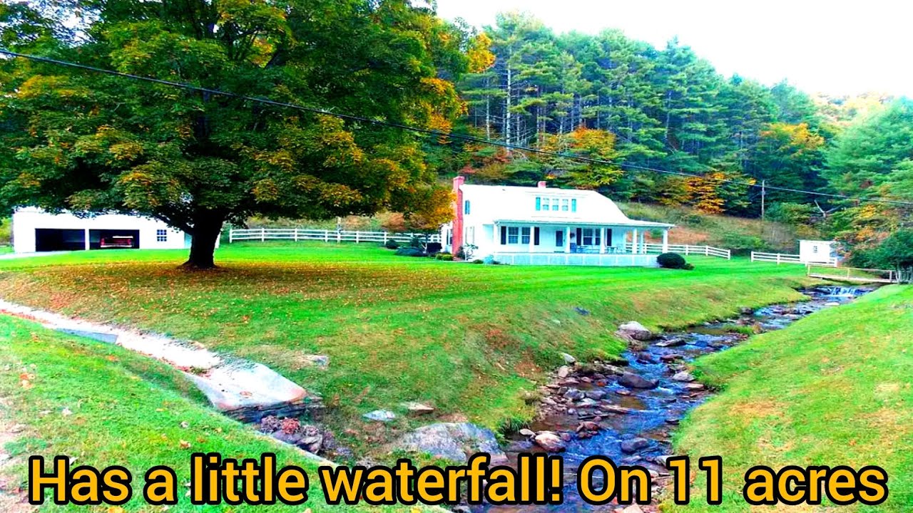 Virginia Farmhouse For Sale | $249k | 11+ acres | 4bds | Virginia Farms For Sale