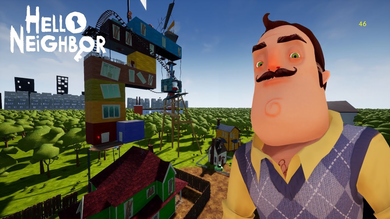 Hello Neighbor: Привет Сосед!!!СТЕПАНЫЧ записался на родео МОД! Suomi Neighbor