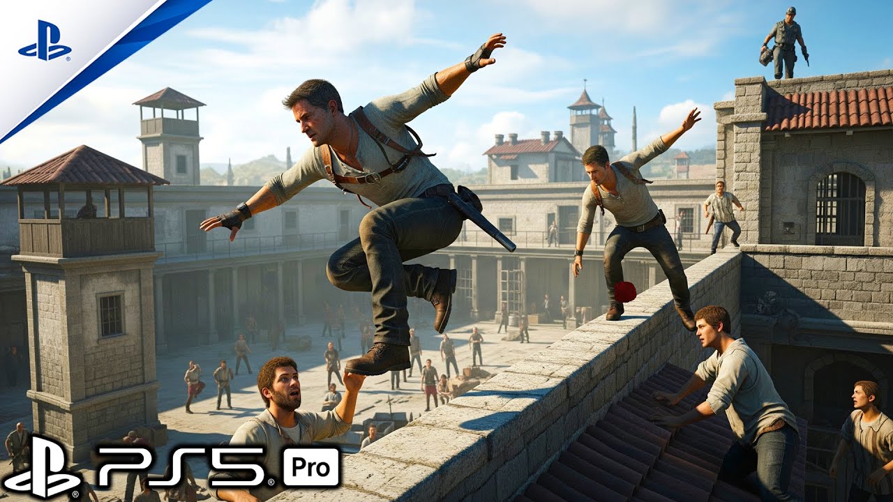 (PS5) Prison Escape - Uncharted™ 4 | ULTRA Realistic Graphics Immersive Gameplay [4K60FPSHDR]
