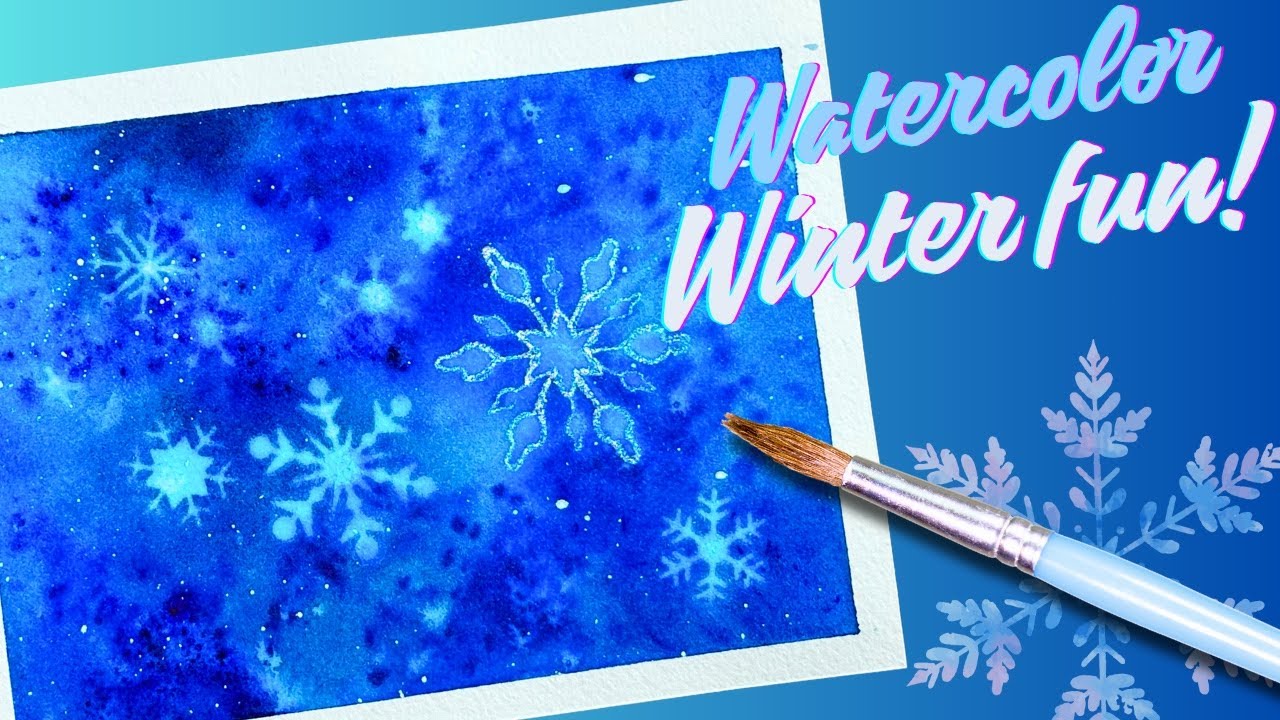 How to Make Magical Snowflake Art!