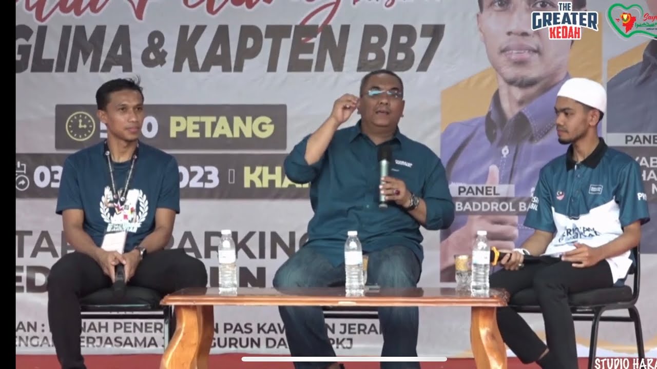 SANTAI PETANG BERSAMA PANGLIMA SANUSI & KAPTEN BADDROL BAKHTIAR BB7 (03.08.2023)