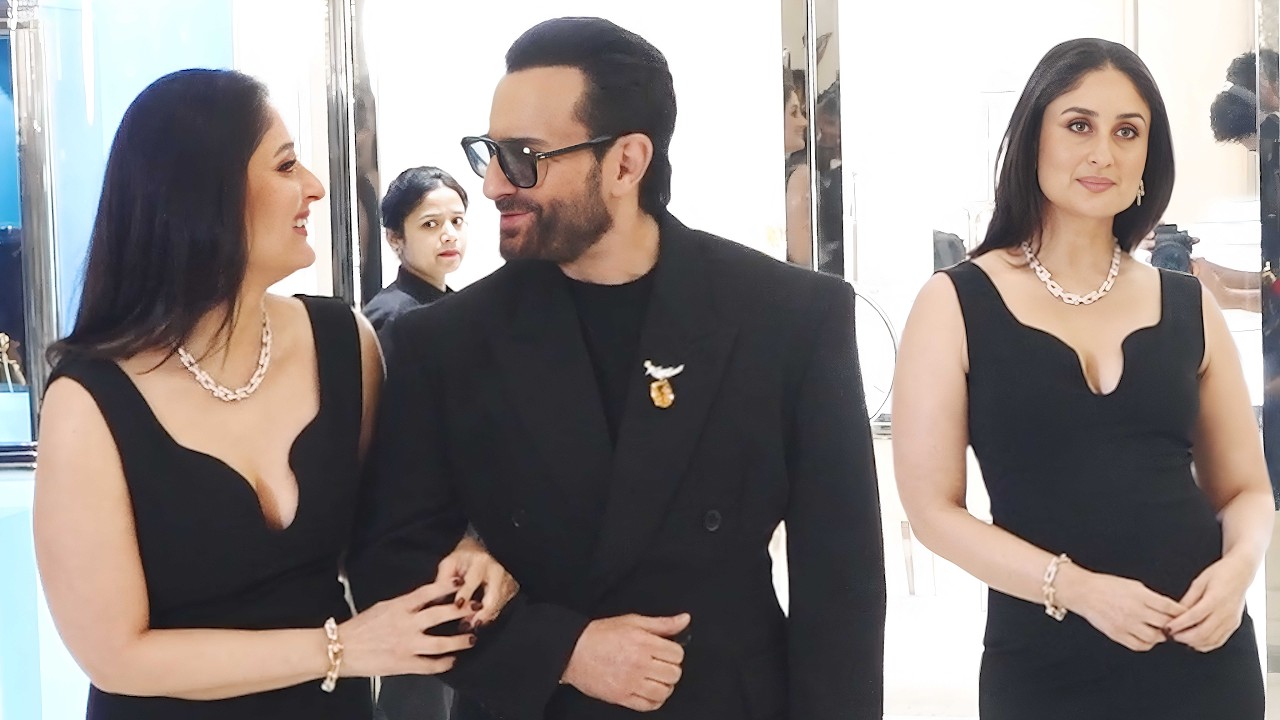 Kareena Kapoor & Saif Ali Khan Celebrate Valentine Day at Tiffany & Co.