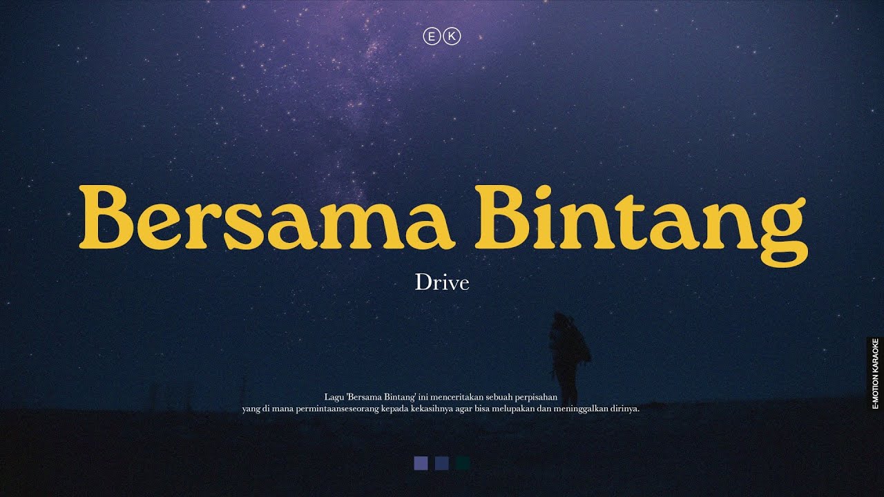 Drive - Bersama Bintang (Official Karaoke)