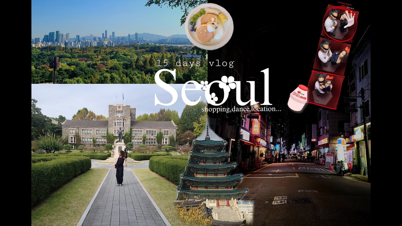 Vlog en Corée | les meilleurs endroits, dance, shopping, idol ❀。