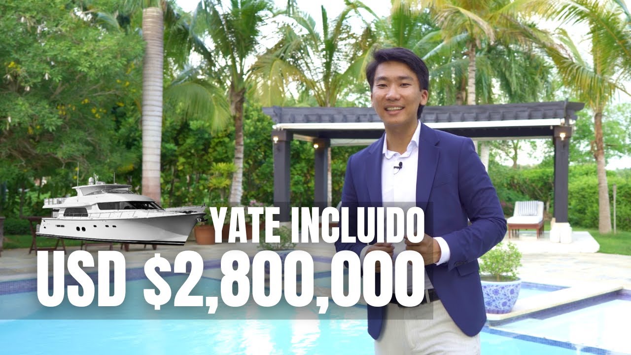 Villa con Yate incluido en Casa de Campo valorado en USD $2,800,000