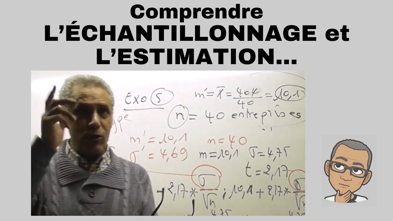 Exos-Corrigés ÉCHANTILLONNAGE ET ESTIMATION... Simplement.