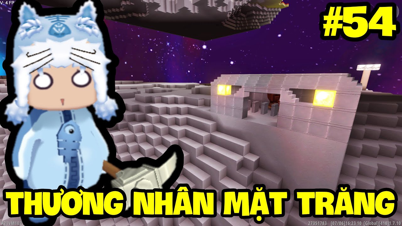 SINH TỒN HƯ KHÔNG MINI WORLD - TẬP 54: MEOWPEO ĐI TÌM THƯƠNG NHÂN MẶT TRĂNG