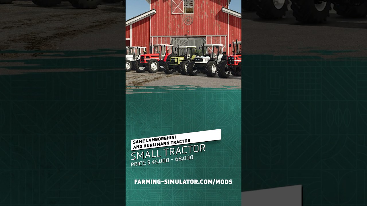 🔧 Mod Spotlight: Same, Lamborghini & H&uuml;rlimann Tractor Pack 🚜