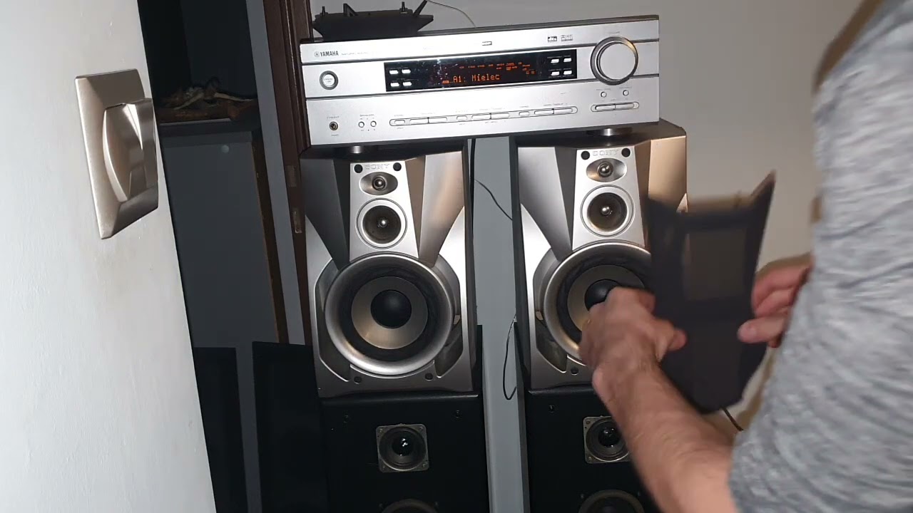 Amplituner Yamaha HTR-5630RDS + pilot. Kolumny JBL TLX5000, Sony RX88. Zmieniarka X5 Yamaha CDC-665