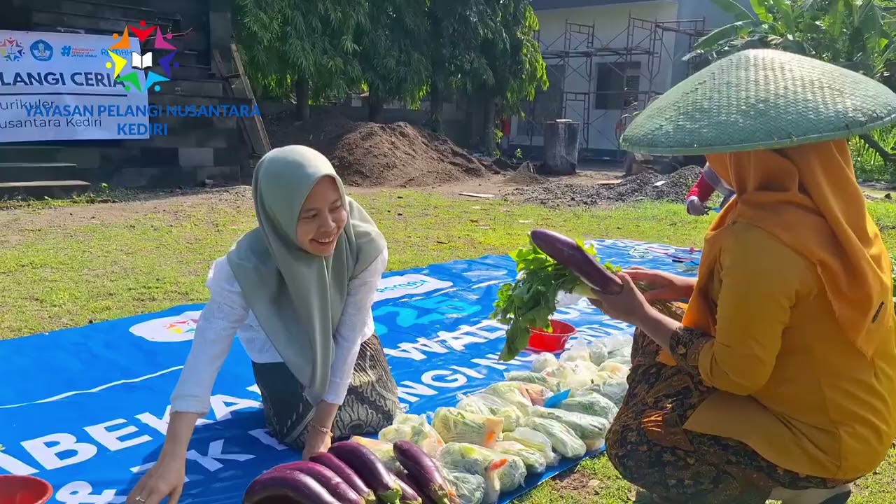 Pasar Pelangi Ceria TK Pelangi Nusantara Kediri