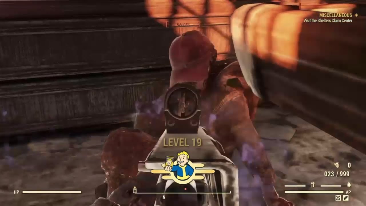 [FO76] Double XP - Leveling my mule part 1.