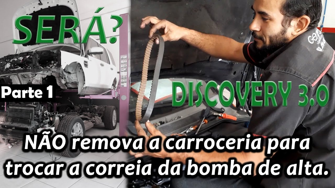 Retirando a CORREIA da Bomba de alta sem tirar a carroceria - Genesis por dentre #4