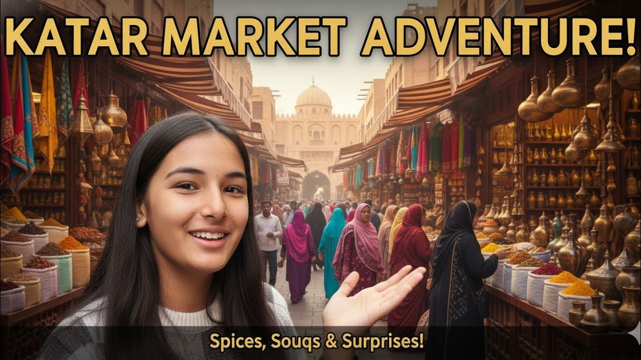 #vlog Katar market 