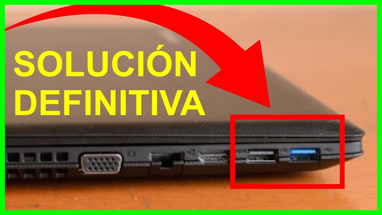 ✅Como reparar Puertos USB de mi Laptop