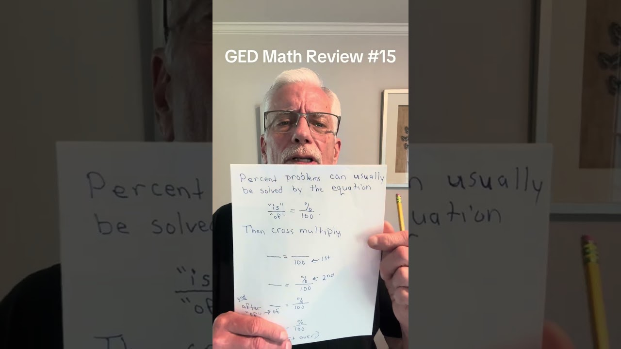 Подготовка к экзамену GED по математике №15