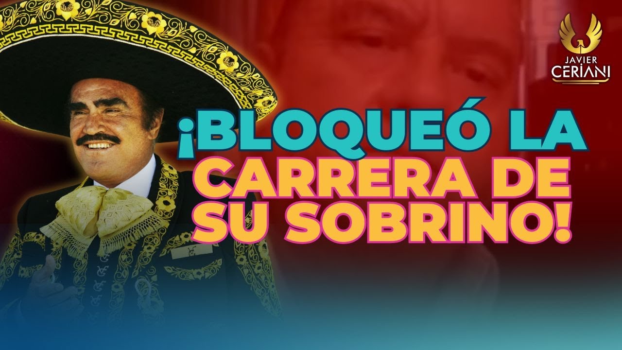 Vicente Fernández bloqueó la carrera de su propio sobrino y luego pidió perdón antes de morir