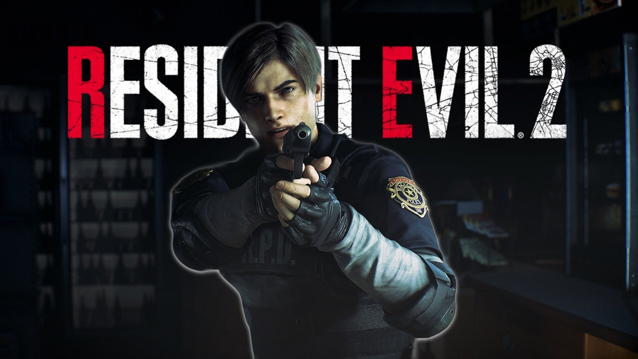 Resident Evil 2 Remake pela primeira vez! Fazendo a run do Leon.