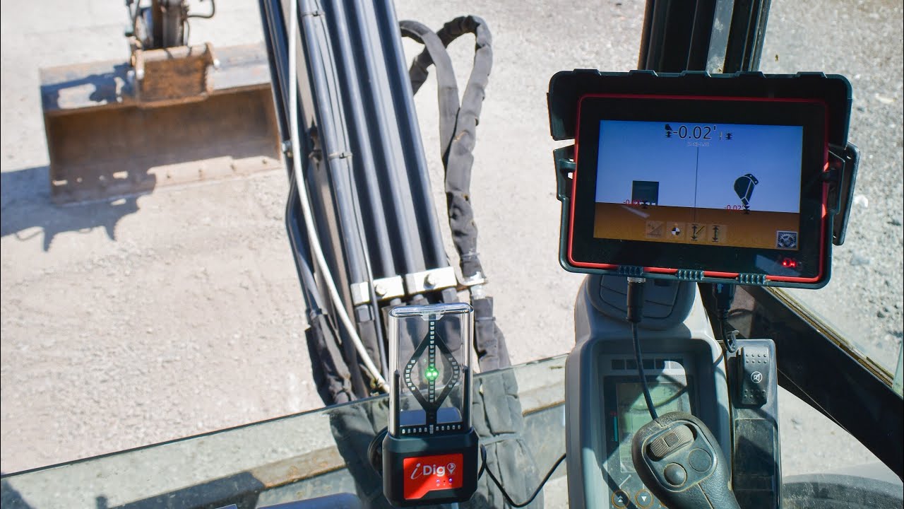 Intro - iDig CT740 2D Excavator Grade Control Kit (Upgradeable to 2D+ & 3D)
