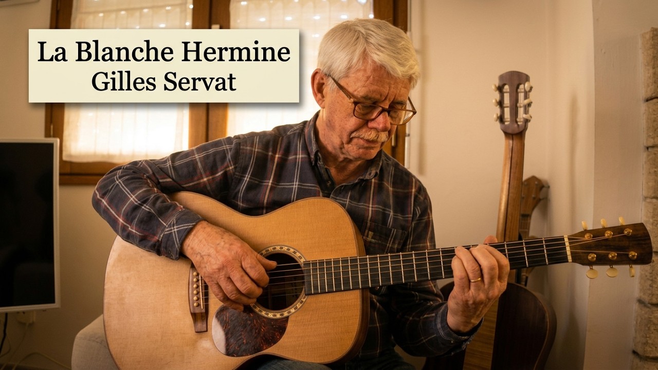 La Blanche Hermine ( Fingerstyle Guitar - Tab ) Gilles Servat